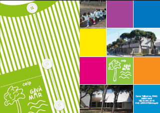 D&iacute;ptico informativo de la 'Escola Gav&agrave; Mar'